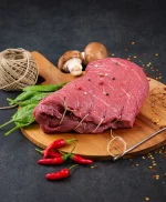 Picanha Ελληνικού Μόσχου Γεμιστή(Baby σπανάκι, Παρμεζάνα, μανιτάρι porto-bello, Σως Porcini) Παραγωγής μας