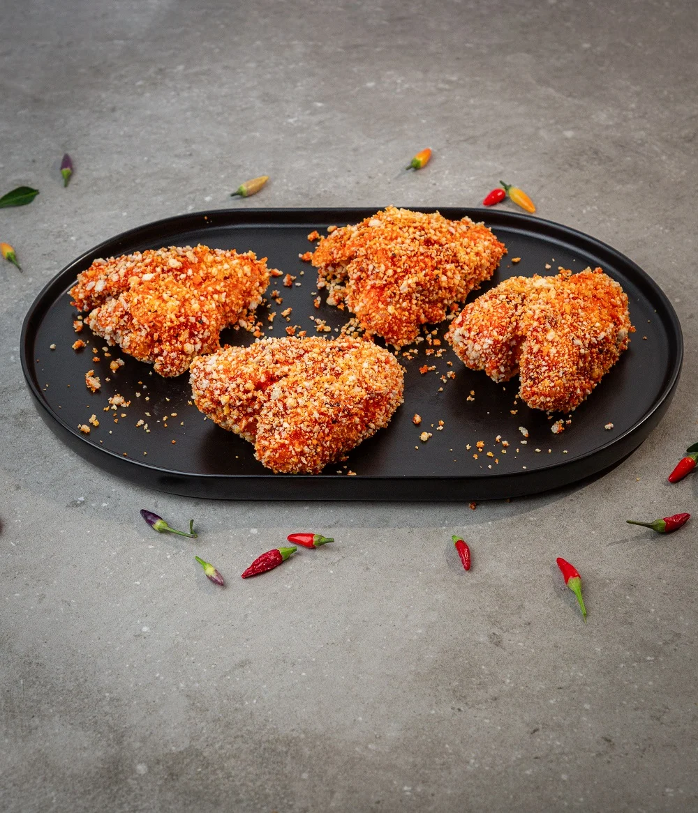 Φτερούγες Πανέ SPICY Παραγωγής μας Φτερούγες Πανέ SPICY Παραγωγής μας