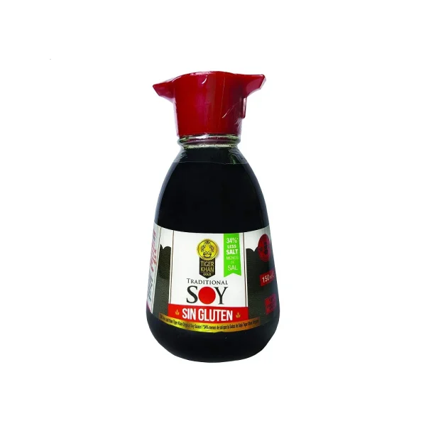 Soy Sayce Gluten Free Low Salt, TIGER KHAN