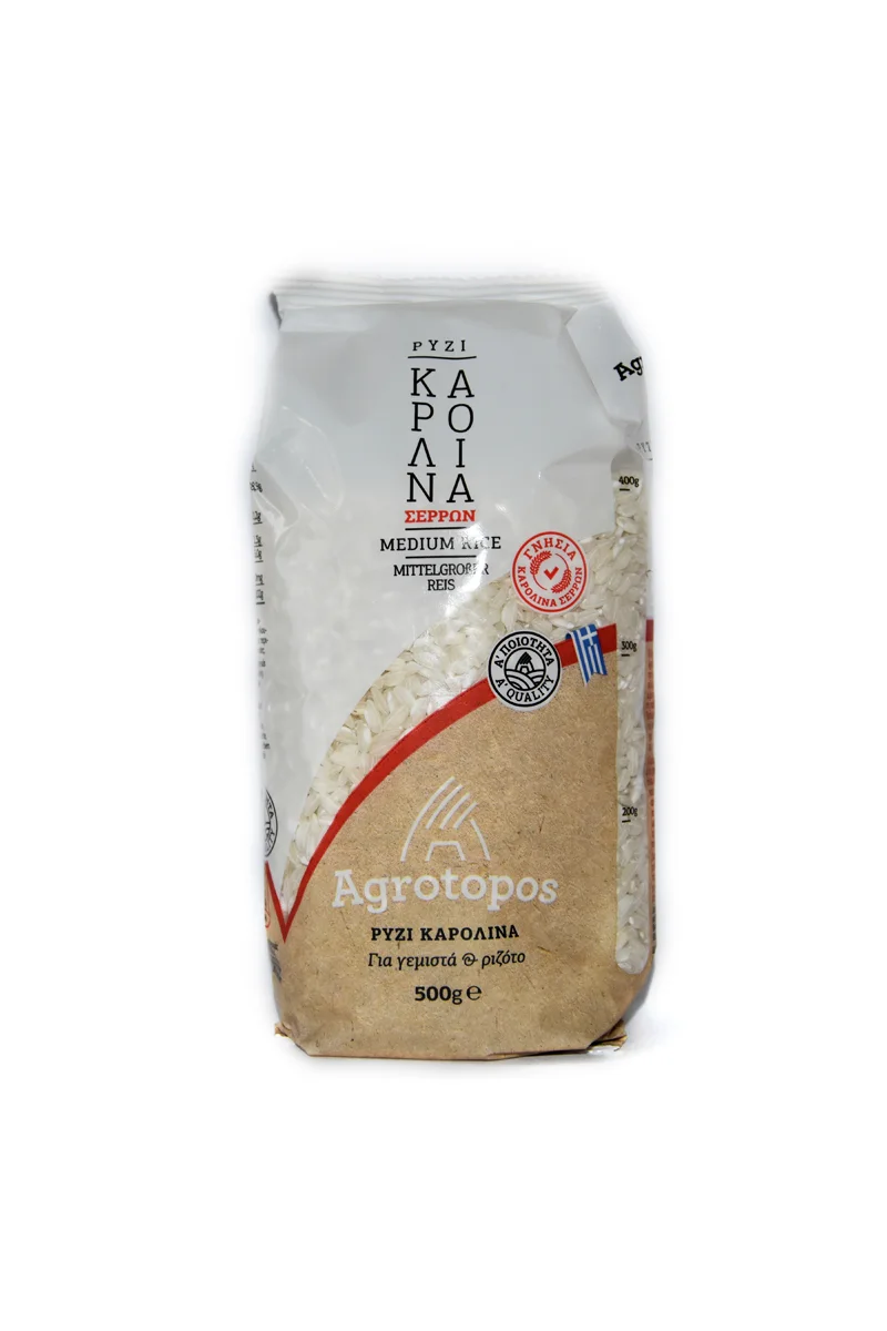 Ρύζι Καρολίνα, Αγρότοπος Ρύζι Καρολίνα, Αγρότοπος