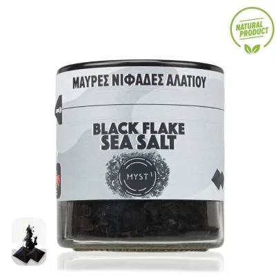 Μαύρες Νιφάδες Αλατιού με Ενεργό Άνθρακα, Myst